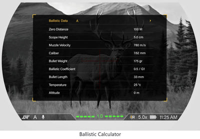 DNT Optics TNC335R ThermNight 384x288 35mm Thermal & Night Vision Multispectral Scope w/ Laser Rangefinder and Ballistic Calculator