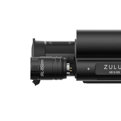 DNT Optics ZULUS HD 3-12X Digital Night Vision Scope With LRF And Ballistic Calculator, Includes Picatinny Rail (Copy)