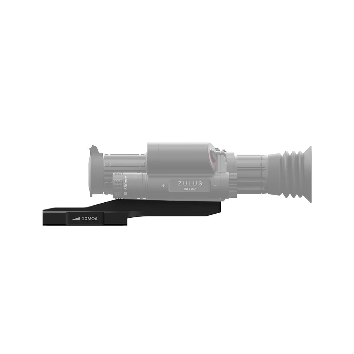 Arken Optics PM20L 20MOA Digital Scope Rigid Precision Mount
