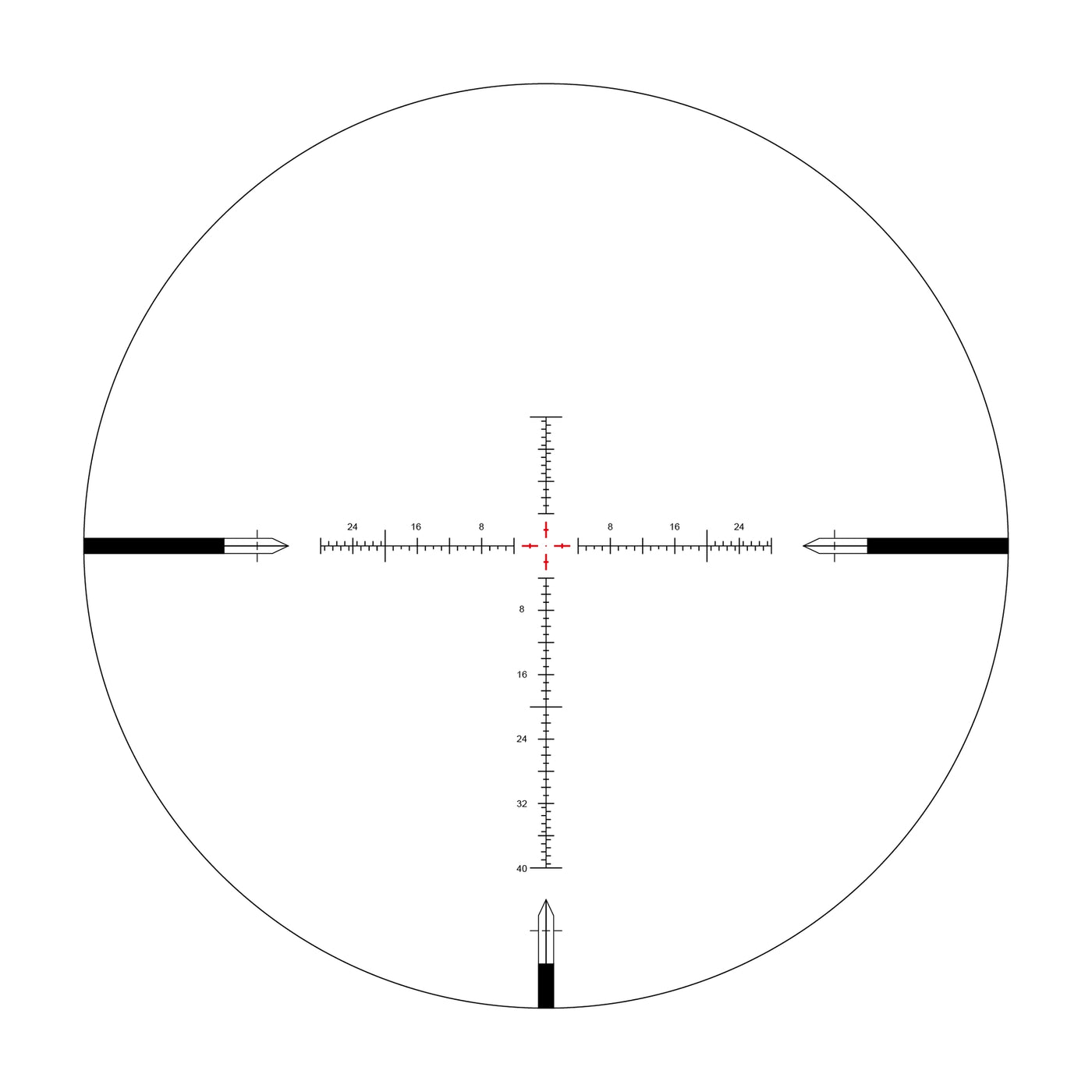 EPL4 4-16x44 FFP VHR MOA Illuminated Rifle Scope