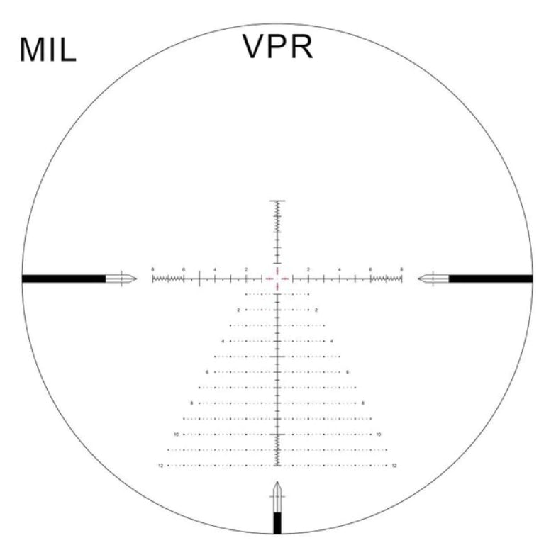 Arken Optics EPL4 6-24x50 FFP VPR Illuminated Rifle Scope